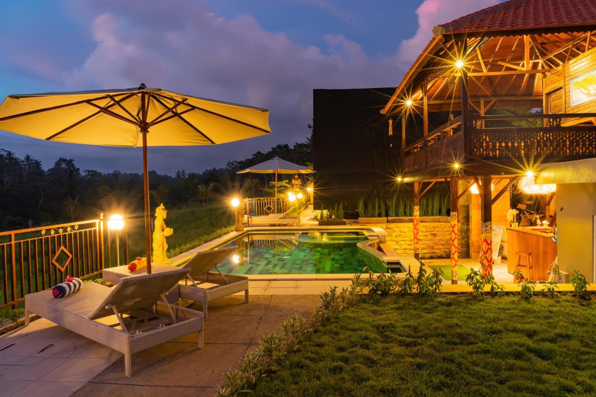 Payangan The Pyramid Ubud River Villas מראה חיצוני תמונה