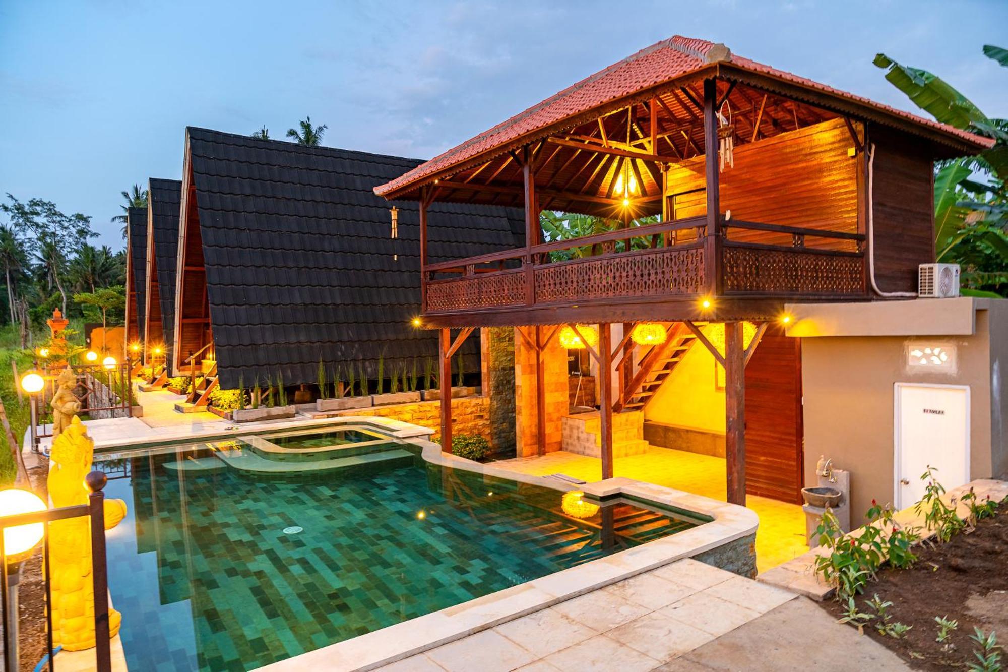 Payangan The Pyramid Ubud River Villas מראה חיצוני תמונה
