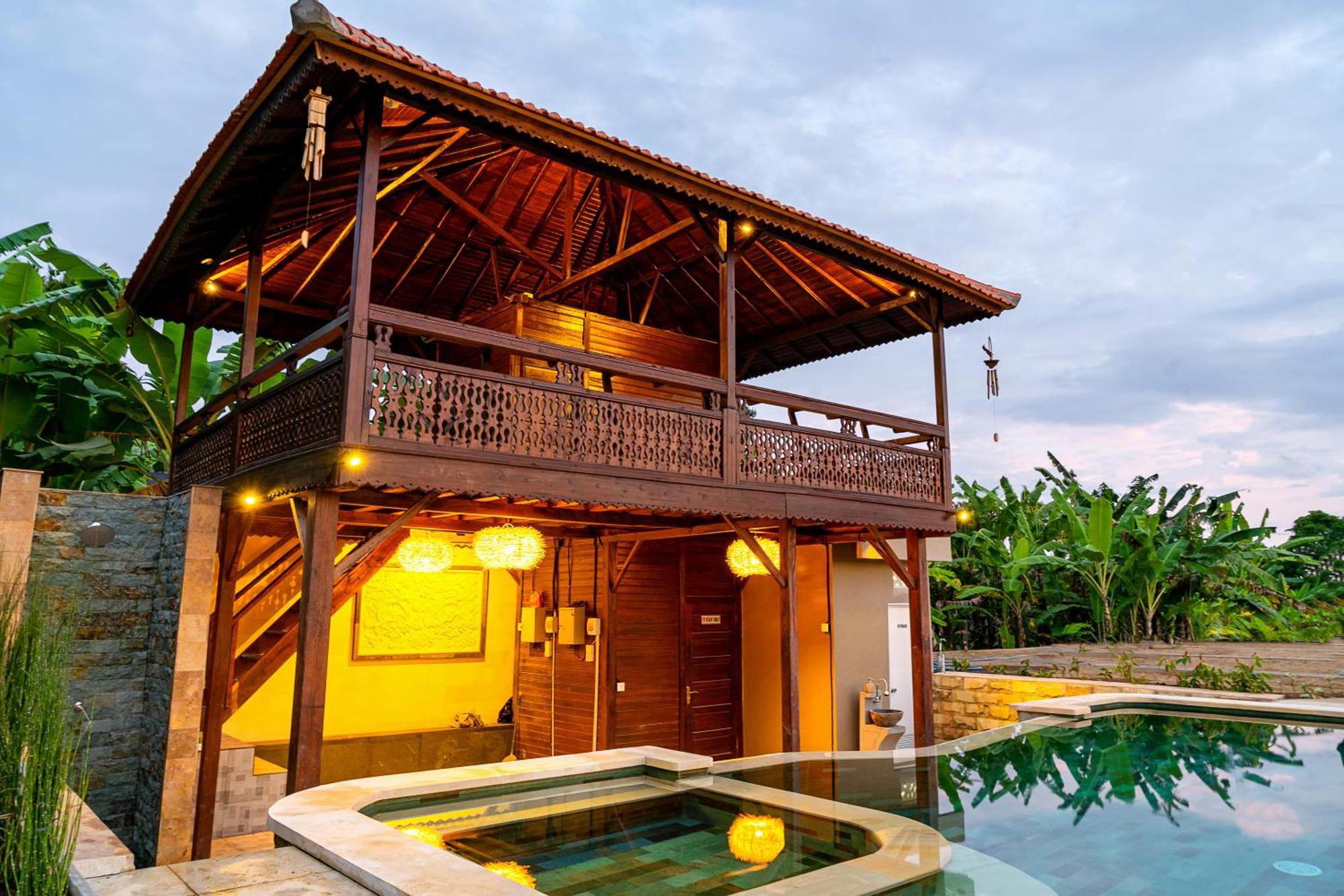 Payangan The Pyramid Ubud River Villas מראה חיצוני תמונה